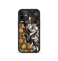 iPhone 12 mini Wood Phone Case - Azalea (Pattern, 799545)