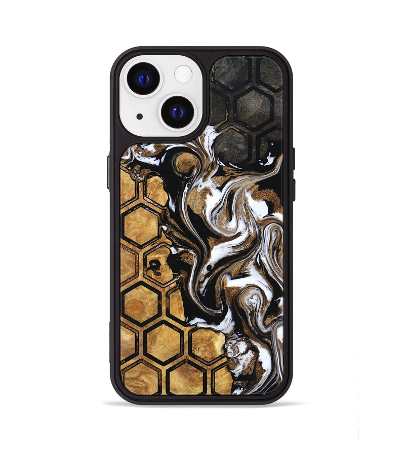 iPhone 13 Wood Phone Case - Azalea (Pattern, 799545)