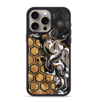 iPhone 15 Pro Max Wood Phone Case - Azalea (Pattern, 799545)