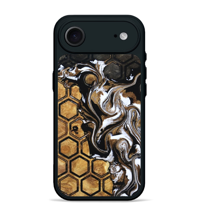 iPhone 17 Air Wood Phone Case - Azalea (Pattern, 799545)