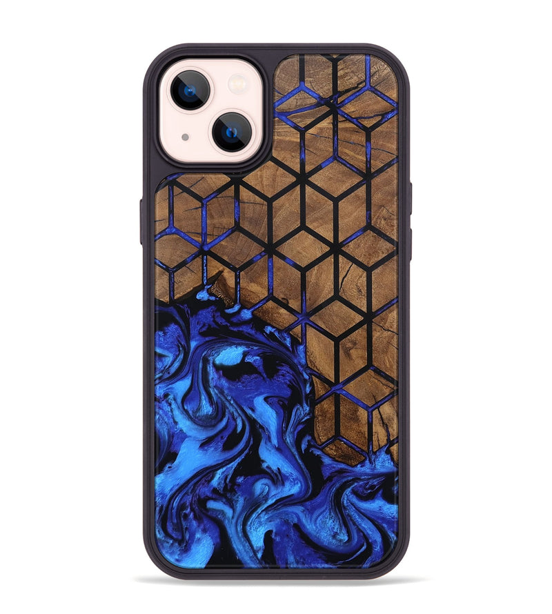 iPhone 14 Plus Wood Phone Case - Andre (Pattern, 799549)