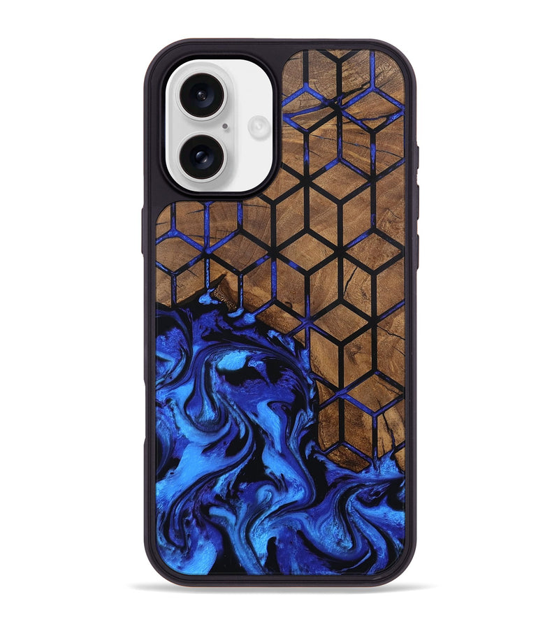 iPhone 16 Plus Wood Phone Case - Andre (Pattern, 799549)