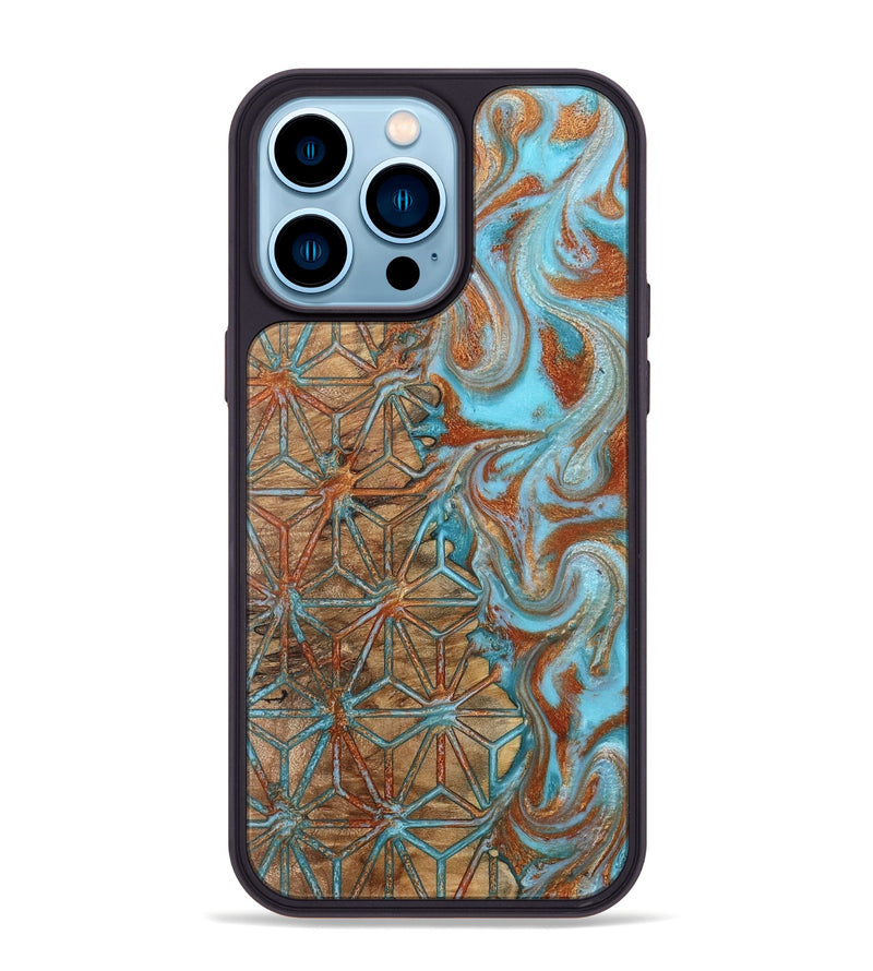 iPhone 14 Pro Max Wood Phone Case - Kinsley (Pattern, 799550)