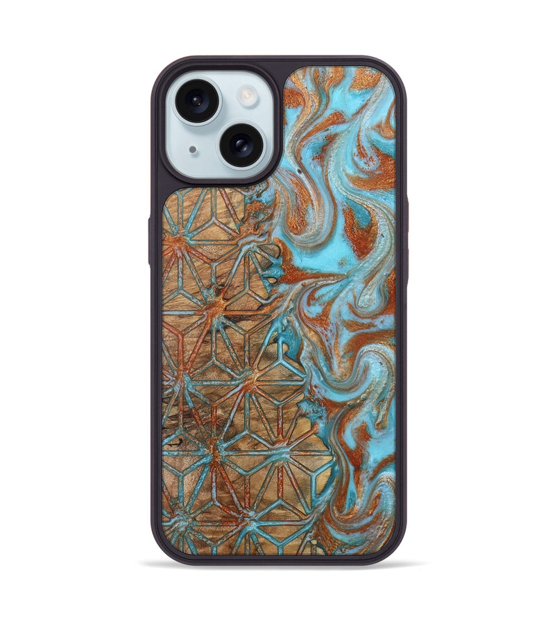 iPhone 15 Wood Phone Case - Kinsley (Pattern, 799550)