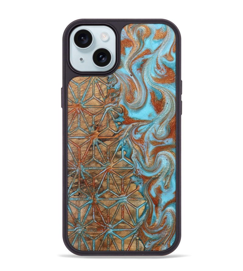 iPhone 15 Plus Wood Phone Case - Kinsley (Pattern, 799550)