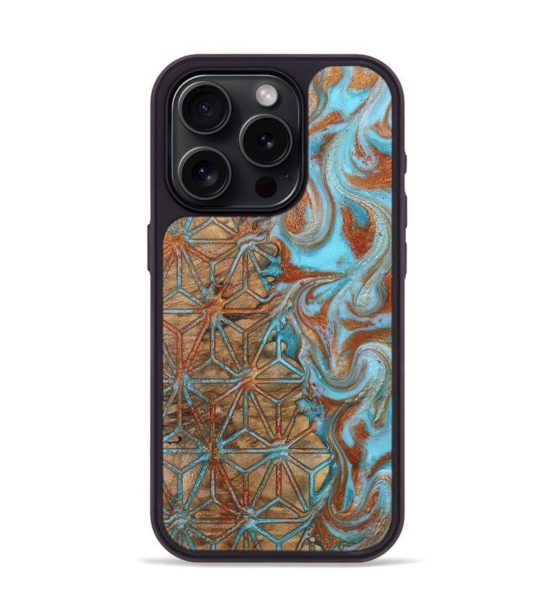 iPhone 15 Pro Wood Phone Case - Kinsley (Pattern, 799550)