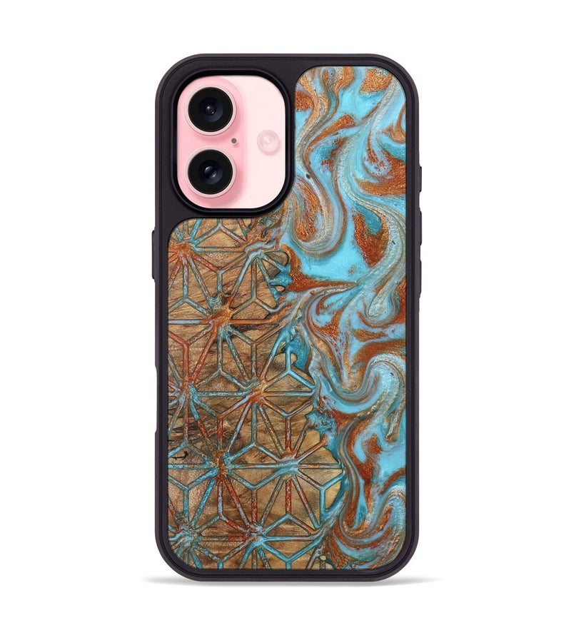 iPhone 16 Wood Phone Case - Kinsley (Pattern, 799550)