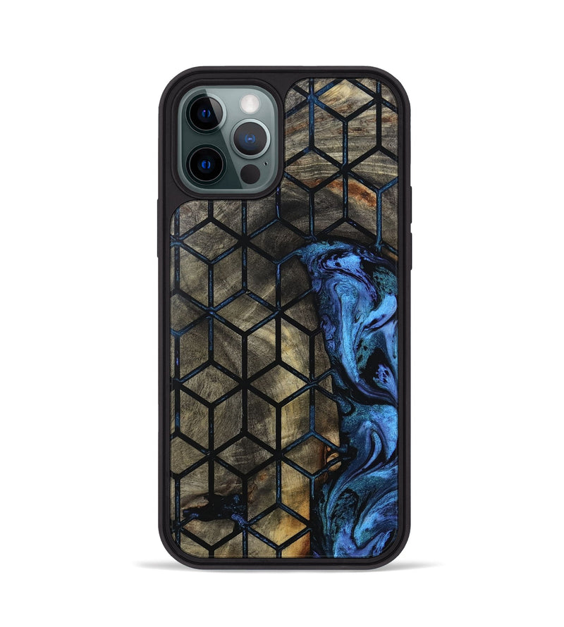 iPhone 12 Pro Wood Phone Case - Martina (Pattern, 799552)