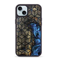 iPhone 15 Plus Wood Phone Case - Martina (Pattern, 799552)