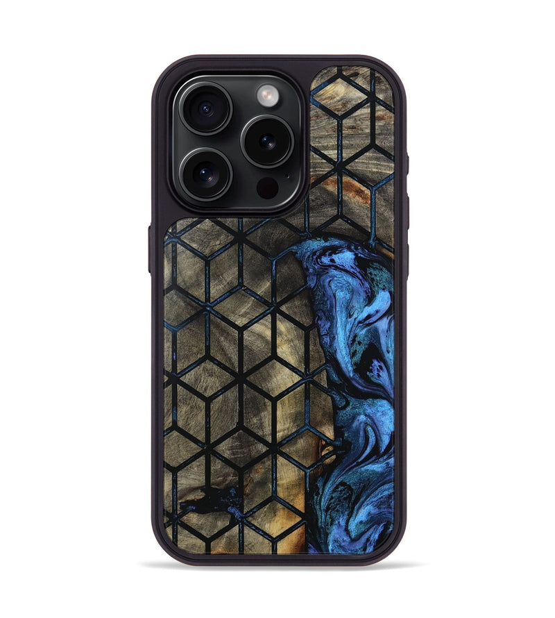 iPhone 15 Pro Wood Phone Case - Martina (Pattern, 799552)