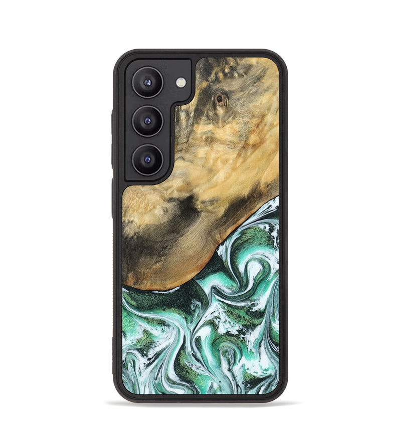 Galaxy S23 Wood Phone Case - Makala (Green, 799553)
