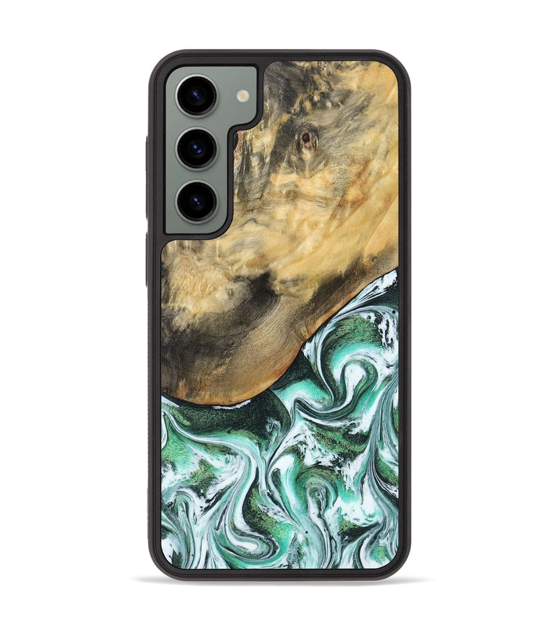 Galaxy S23 Plus Wood Phone Case - Makala (Green, 799553)
