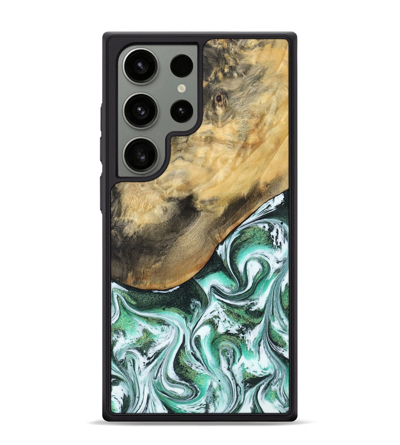 Galaxy S24 Ultra Wood Phone Case - Makala (Green, 799553)