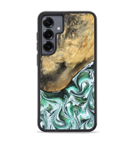 Galaxy S25 Plus Wood Phone Case - Makala (Green, 799553)