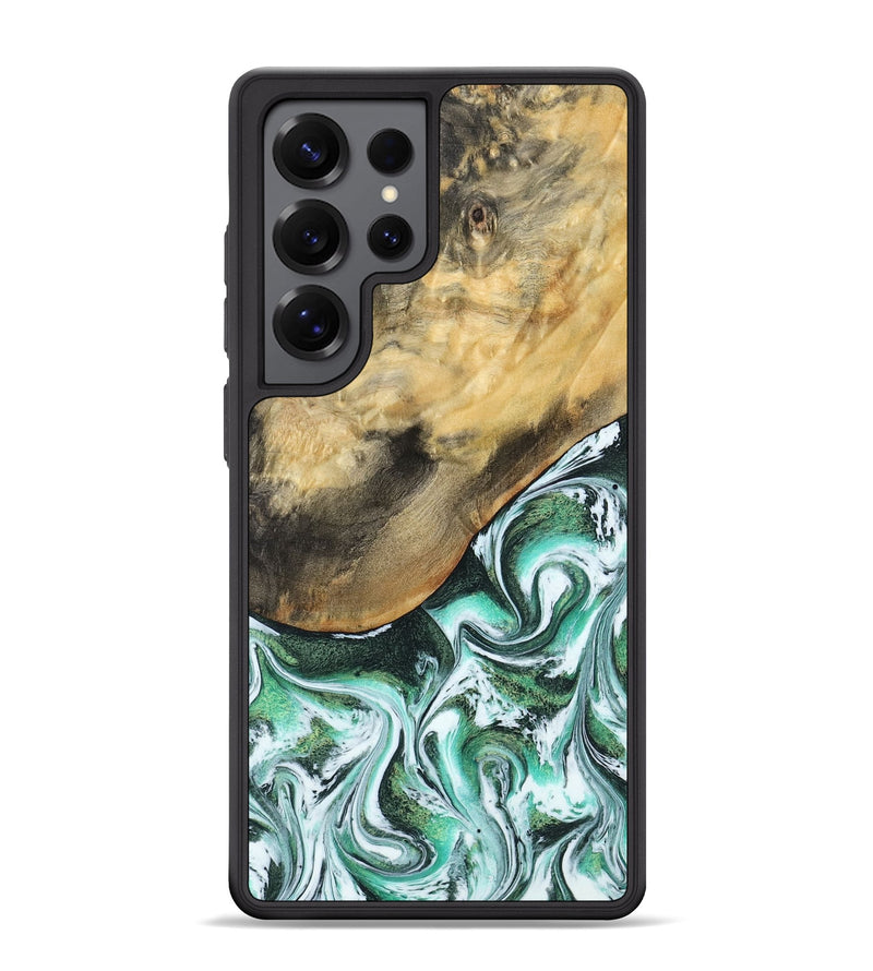 Galaxy S25 Ultra Wood Phone Case - Makala (Green, 799553)