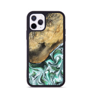 iPhone 11 Pro Wood Phone Case - Makala (Green, 799553)