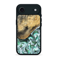 iPhone 17 Air Wood Phone Case - Makala (Green, 799553)