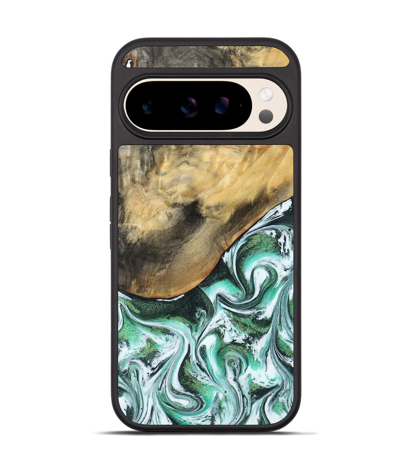 Pixel 10 Wood Phone Case - Makala (Green, 799553)