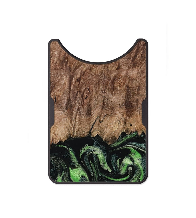 Alloy Wood Wallet - Blaine (Green, 799554)