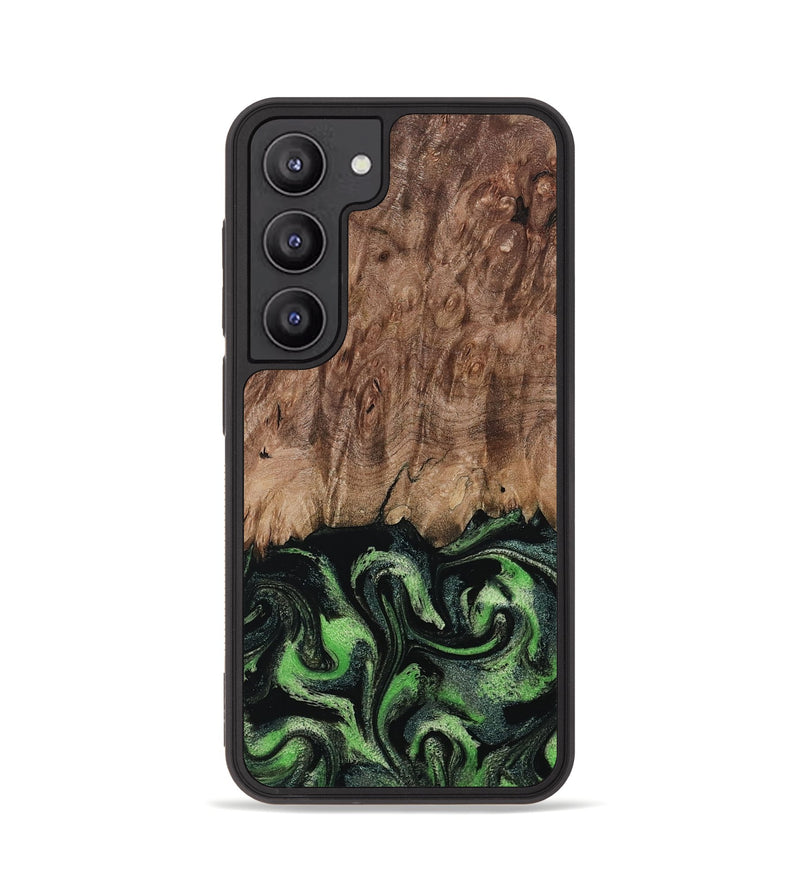 Galaxy S23 Wood Phone Case - Blaine (Green, 799554)