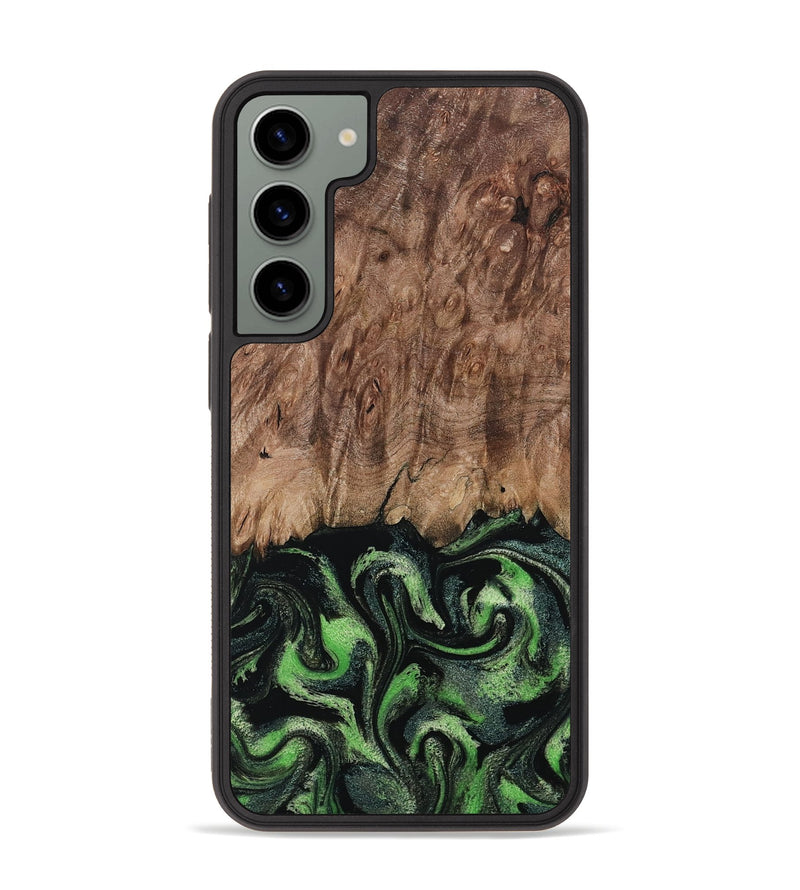 Galaxy S23 Plus Wood Phone Case - Blaine (Green, 799554)