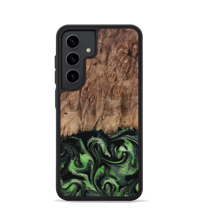 Galaxy S24 Wood Phone Case - Blaine (Green, 799554)