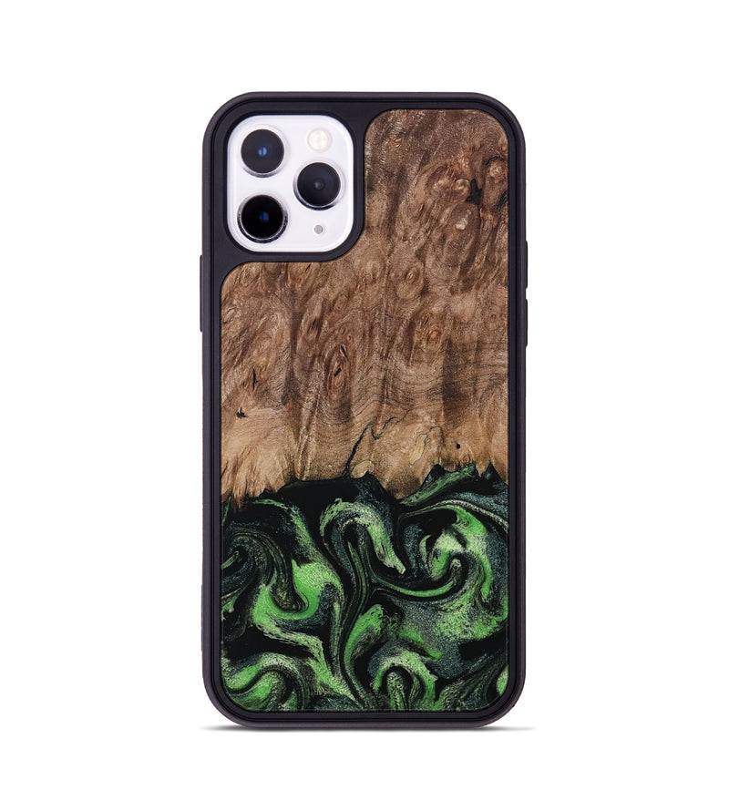 iPhone 11 Pro Wood Phone Case - Blaine (Green, 799554)