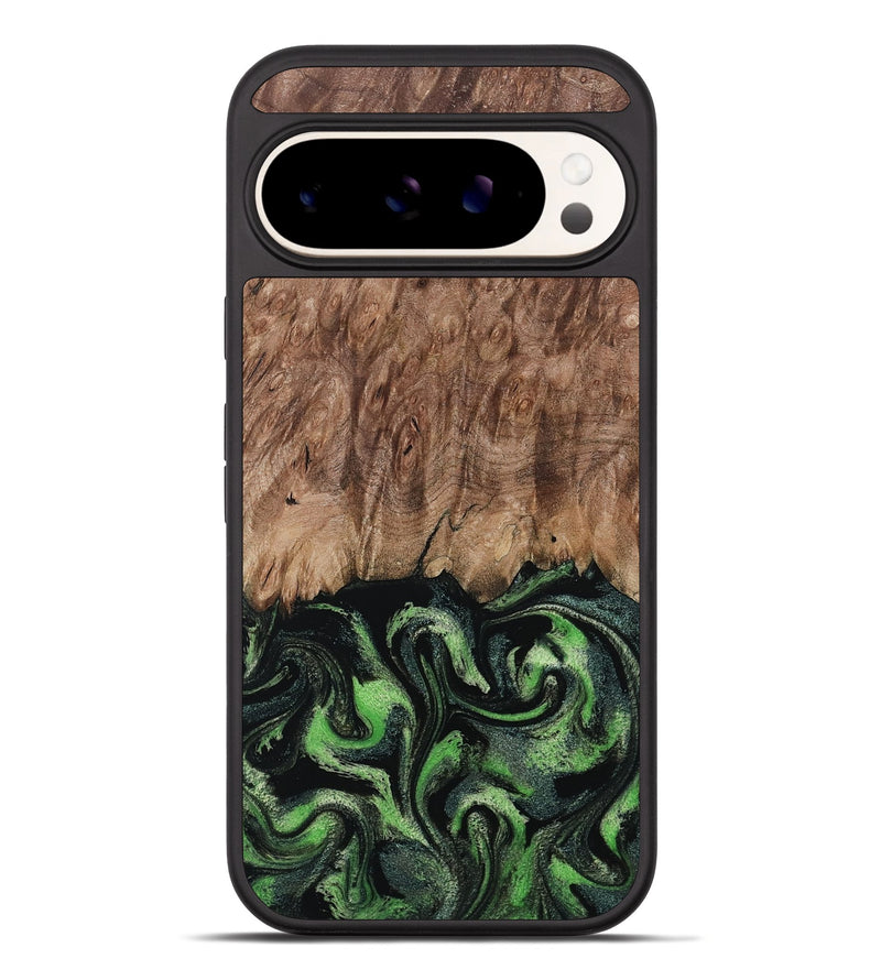 Pixel 10 Pro XL Wood Phone Case - Blaine (Green, 799554)