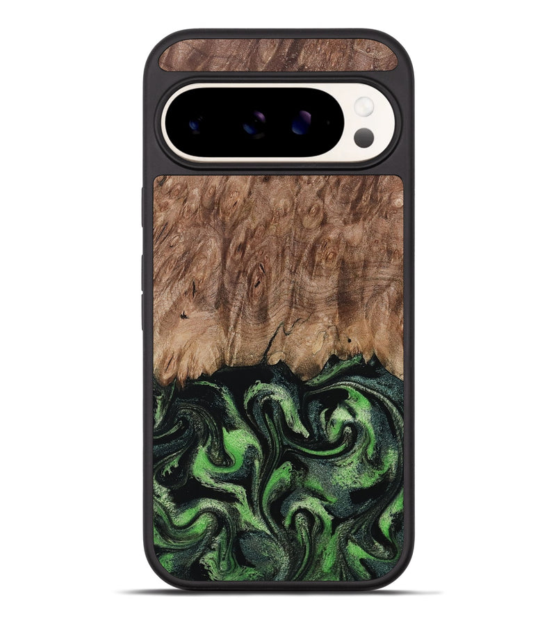 Pixel 9 Pro XL Wood Phone Case - Blaine (Green, 799554)