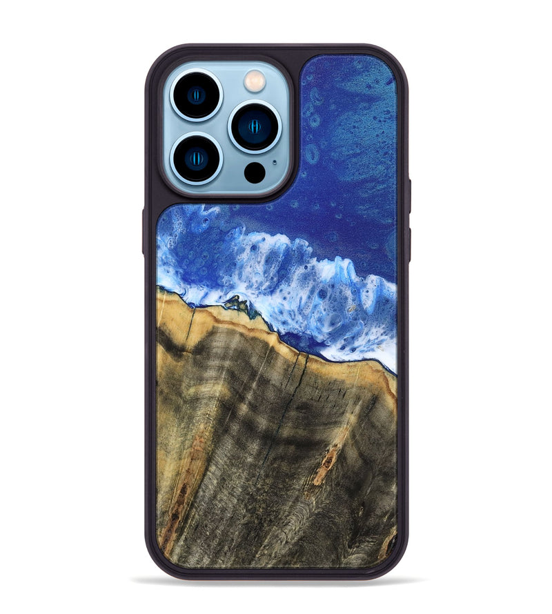 iPhone 14 Pro Max Wood Phone Case - Stephon (Coastal, 799555)