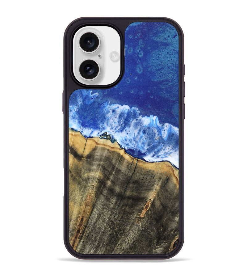 iPhone 16 Plus Wood Phone Case - Stephon (Coastal, 799555)