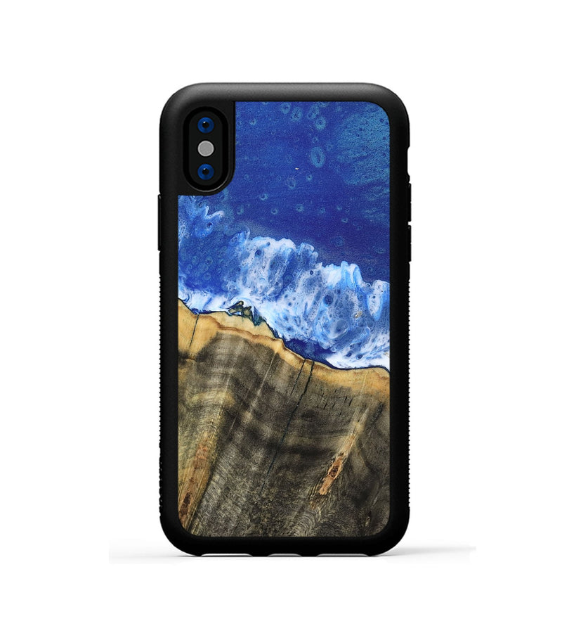 iPhone Xs Wood Phone Case - Stephon (Coastal, 799555)