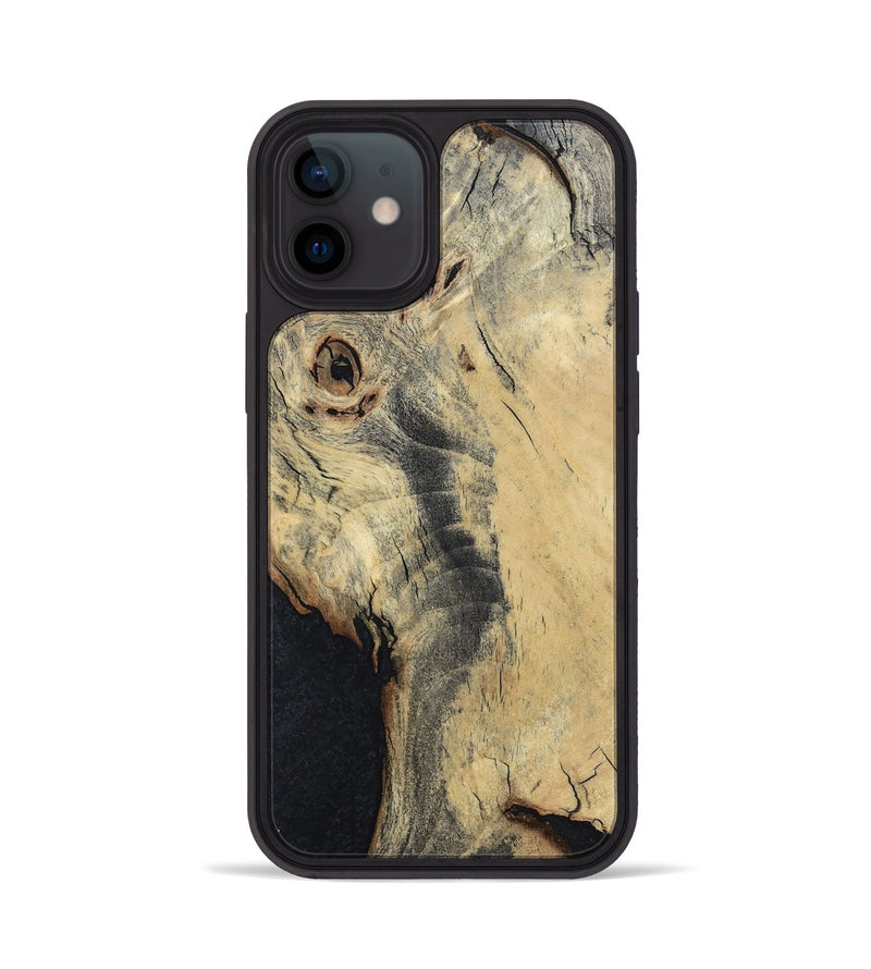 iPhone 12 Wood Phone Case - Sariyah (Wood Burl, 799556)