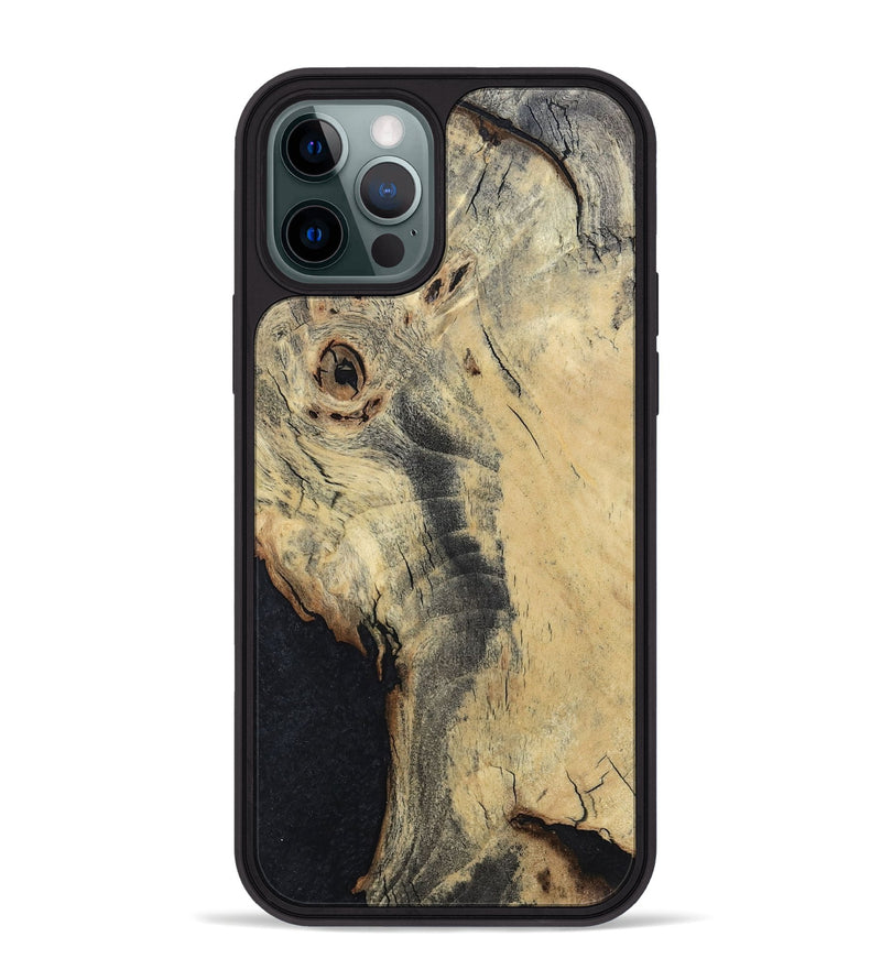 iPhone 12 Pro Max Wood Phone Case - Sariyah (Wood Burl, 799556)