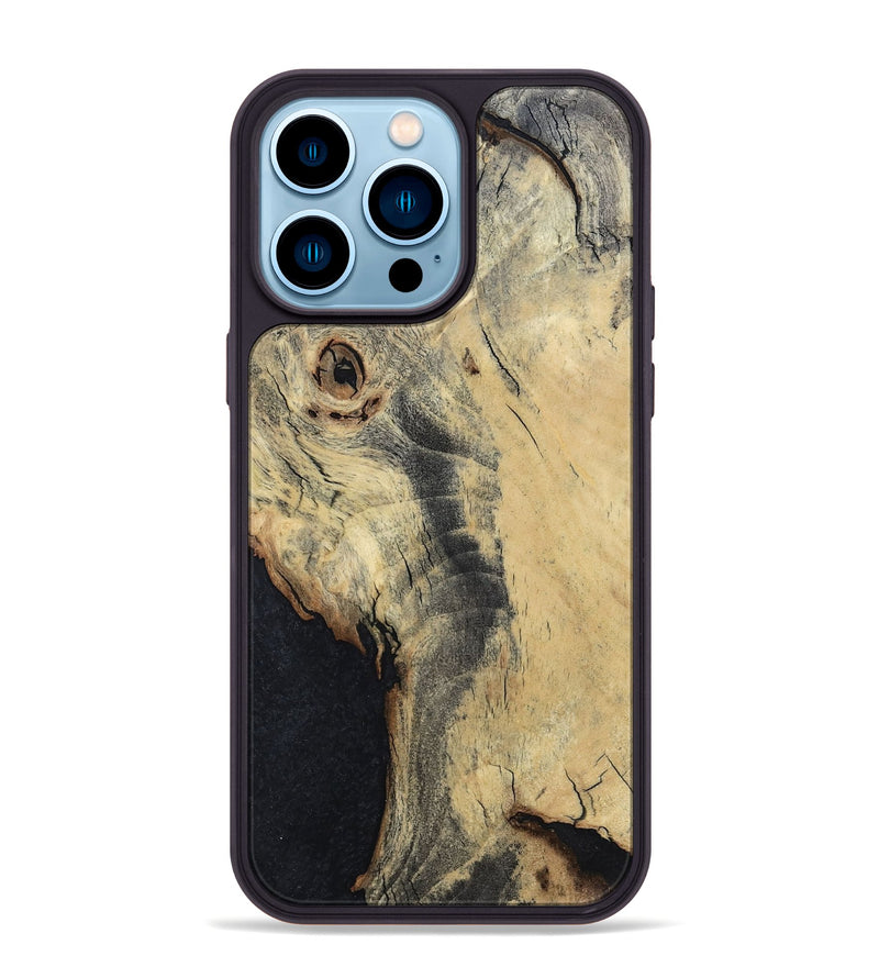 iPhone 14 Pro Max Wood Phone Case - Sariyah (Wood Burl, 799556)