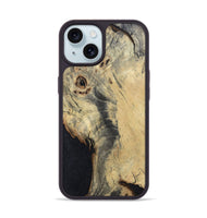 iPhone 15 Wood Phone Case - Sariyah (Wood Burl, 799556)
