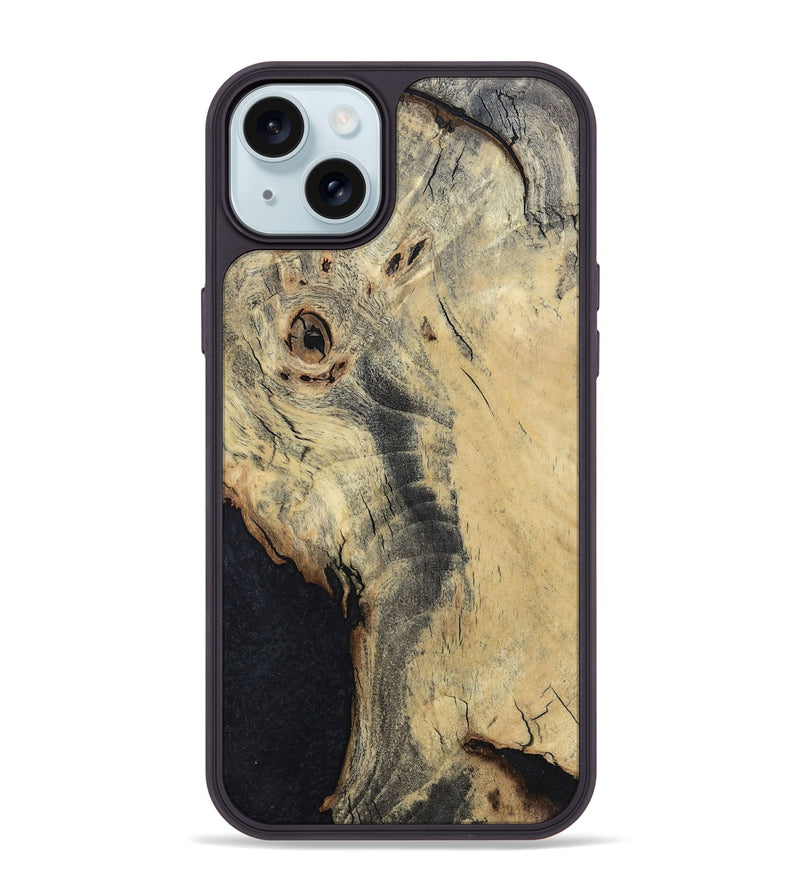 iPhone 15 Plus Wood Phone Case - Sariyah (Wood Burl, 799556)