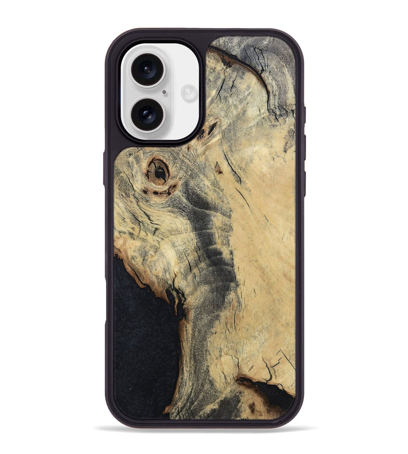 iPhone 16 Plus Wood Phone Case - Sariyah (Wood Burl, 799556)
