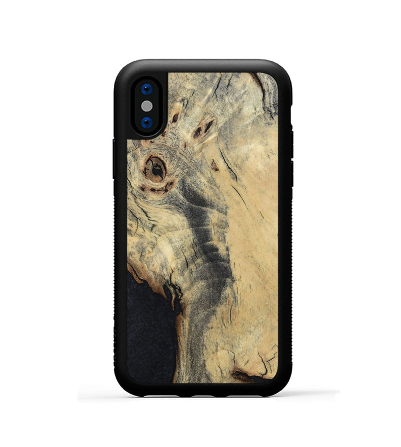 iPhone Xs Wood Phone Case - Sariyah (Wood Burl, 799556)
