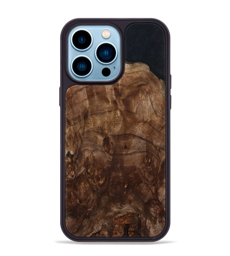 iPhone 14 Pro Max Wood Phone Case - Meaghan (Wood Burl, 799557)