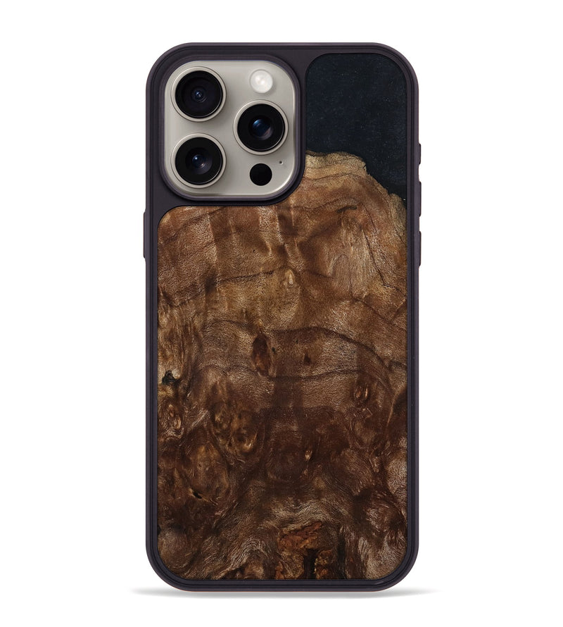 iPhone 15 Pro Max Wood Phone Case - Meaghan (Wood Burl, 799557)