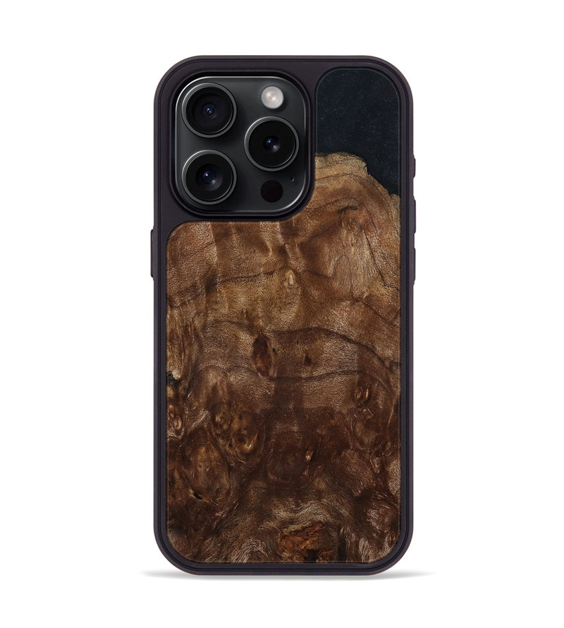 iPhone 15 Pro Wood Phone Case - Meaghan (Wood Burl, 799557)