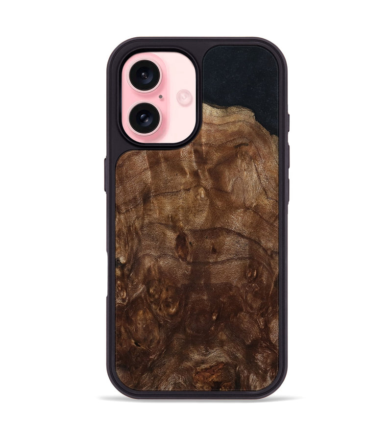 iPhone 16 Wood Phone Case - Meaghan (Wood Burl, 799557)