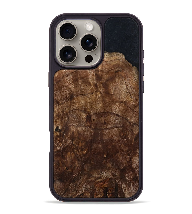 iPhone 16 Pro Max Wood Phone Case - Meaghan (Wood Burl, 799557)