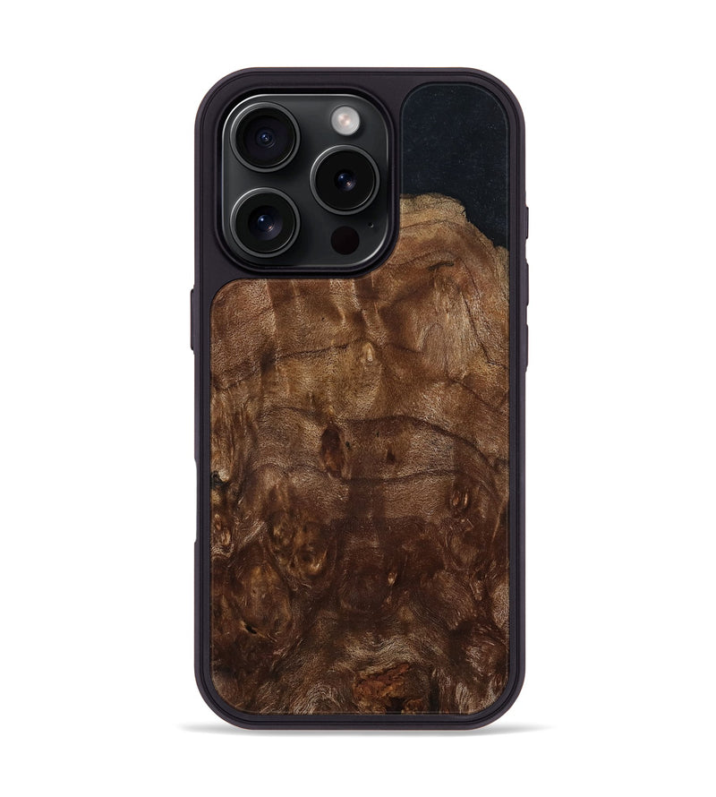 iPhone 16 Pro Wood Phone Case - Meaghan (Wood Burl, 799557)