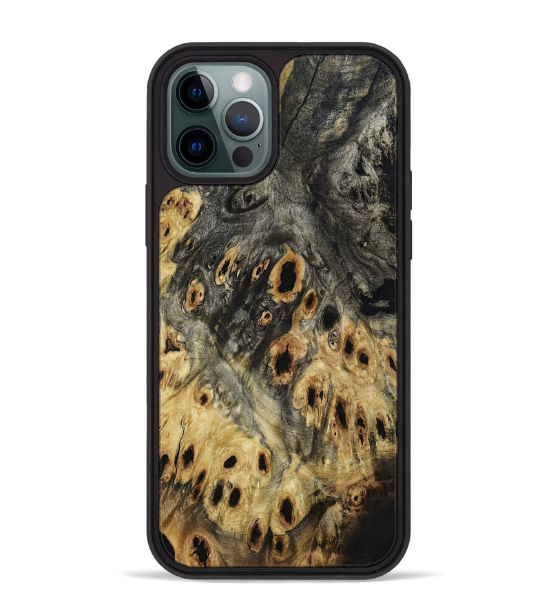 iPhone 12 Pro Max Wood Phone Case - Amira (Wood Burl, 799558)
