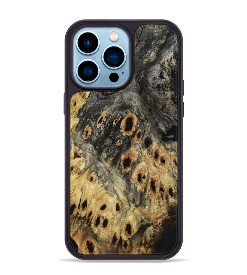 iPhone 14 Pro Max Wood Phone Case - Amira (Wood Burl, 799558)