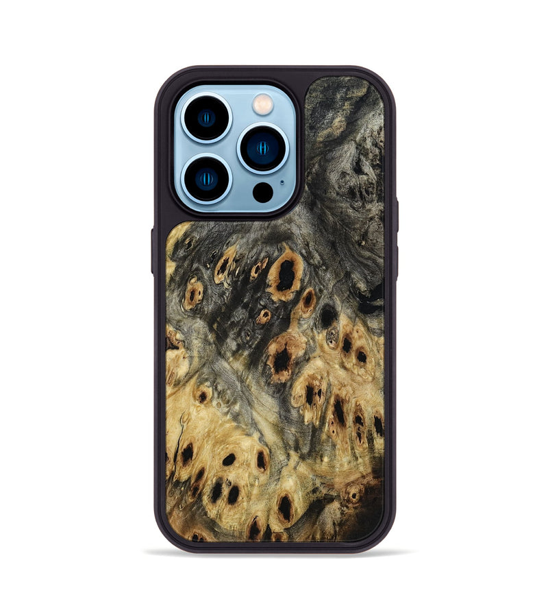 iPhone 14 Pro Wood Phone Case - Amira (Wood Burl, 799558)