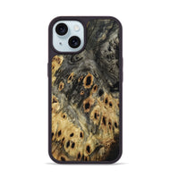 iPhone 15 Wood Phone Case - Amira (Wood Burl, 799558)