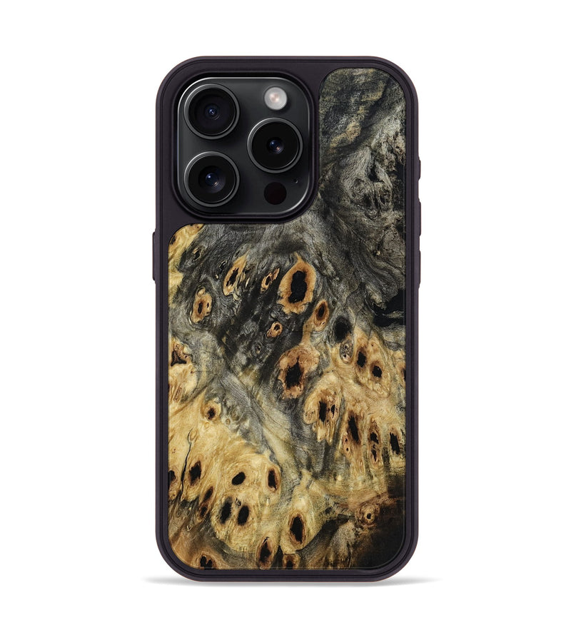 iPhone 15 Pro Wood Phone Case - Amira (Wood Burl, 799558)